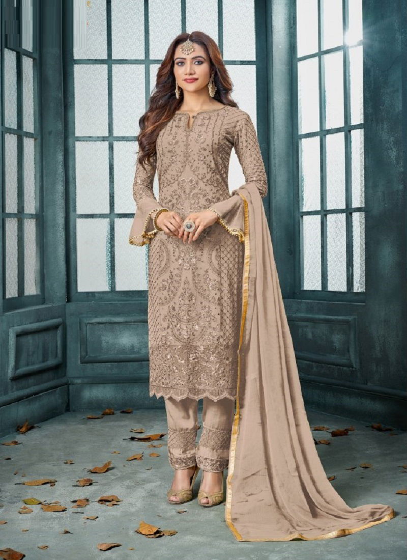 802 Master Color Designer Georgette Suits Catalog
